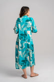 Vestido azul elegante