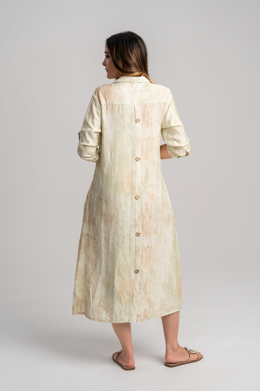 Vestido verde elegante